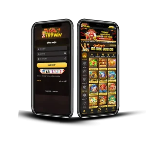 Giao diện app 789win trên mobile